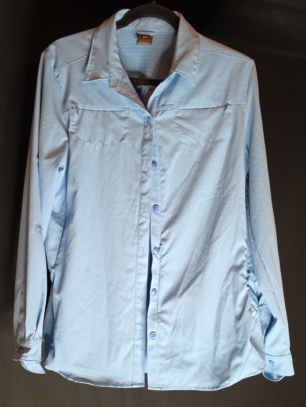 REI Light Blue Women’s Shirt Jacket